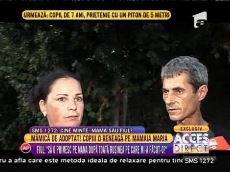 Fiul mamaiei Maria: "De ce vrei să vii înapoi, mamă?"