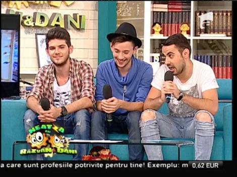 Băieții de la Noaptea Târziu, show la ”Neatza”