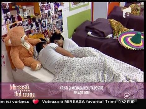 Cristi, dezamăgit de relaţia pe care o are cu Andrada
