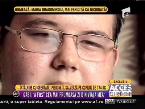 Cristian Popescu Piedone îl salvează pe Gabi, copilul de 174 de kilograme