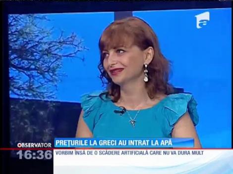 Prețurile la greci au intrat la apă