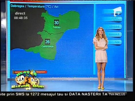 După caniculă, vin furtuni! Vremea cu Flavia Mihăşan