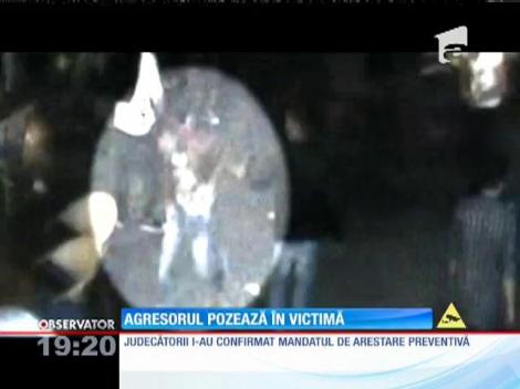 Update / Agresorul din Centrul Vechi pozează în victimă