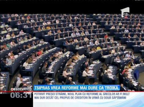 Criza din Grecia. Reformele propuse de Alexis Tsipras, mai dure decat ale creditorilor!