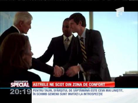 Special! Astrele ne scot din zona de confort