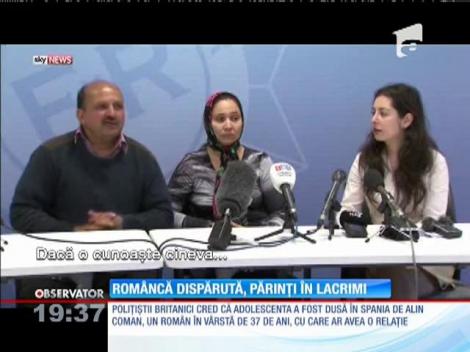 Româncă dispărută în Anglia, părinți în lacrimi