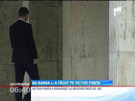Victor Ponta a dezvăluit de ce a decis să-şi schimbe înfăţişarea