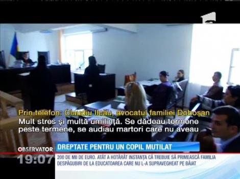 Dreptate pentru Bogdan, copilul mutilat de o haită de maidanezi