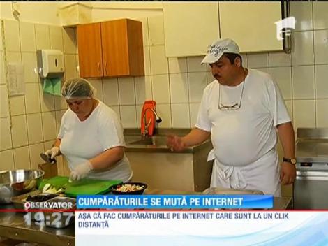 Cumpărăturile se mută pe internet