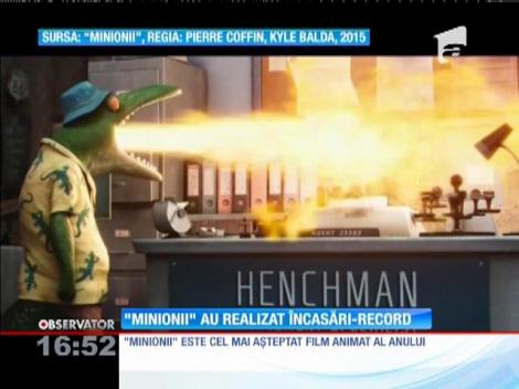 "Minionii" au realizat încasări record