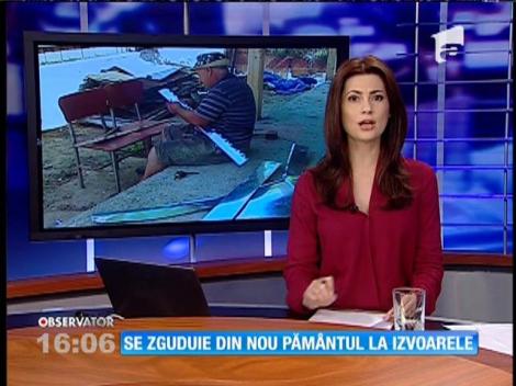 Se zguduie din nou pământul la Izvoarele