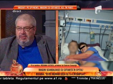 Infirmiera care s-a pozat în secția de Terapie Intensivă cu Gabriel Cotabiță a fost identificată