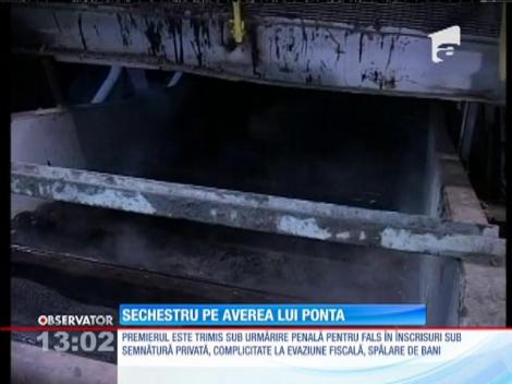 Sechestru pe o parte din averea lui Victor Ponta