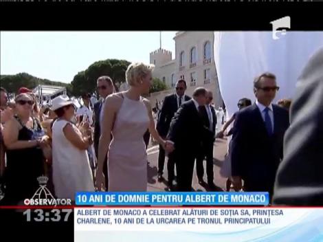 Zece ani de domnie pentru Albert de Monaco