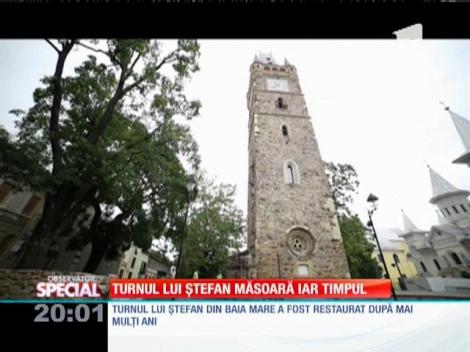 Special! Turnul lui Ştefan măsoară iar timpul