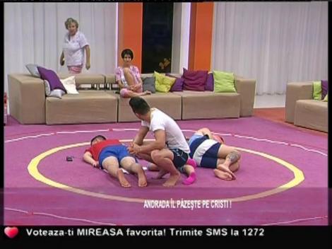 Andrada şi Cristi, discuţii aprinse din nou! De ce s-au certat cei doi concurenţi