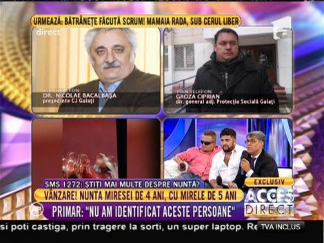 Reacţia primarului din localitatea Iveşti, locul unde a avut loc nunta celor doi copii