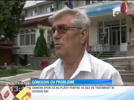 Concediu cu probleme pentru un grup de pensionari din Galaţi