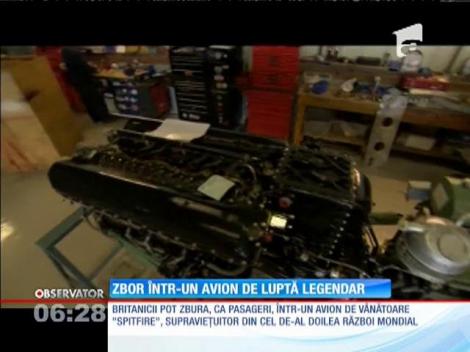 Zbor într-un avion de luptă legendar
