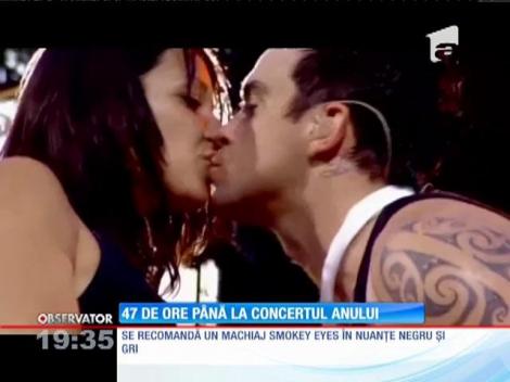 17 iulie, Piața Constituției! Gumă de mestecat și o consolă de jocuri: Robbie Williams, un artist fără extravaganțe