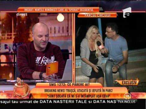 Simona Trașcă, atacată și jefuită în parcul Circului din Capitală!