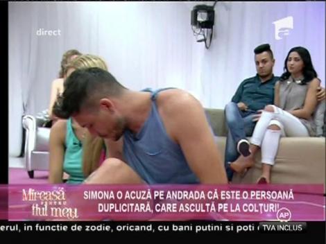 Discuţii aprinse între Andrada şi Simona! Fetele care l-au plăcut pe Radu şi-au declarat război