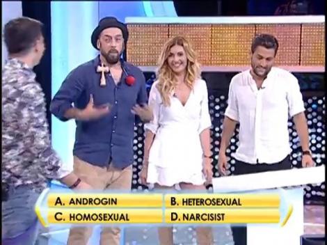 Rândul 2: Cum se numește o persoană care are caracteristici specifice ambelor sexe?