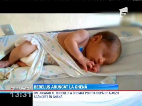 Un bebeluş de doar zece zile a fost aruncat într-un container din Madrid