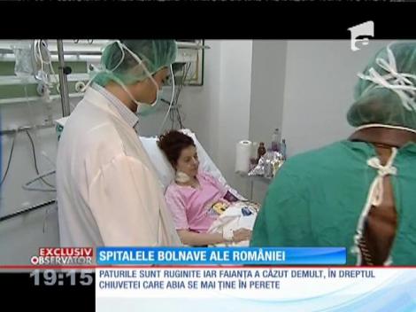 Din spitalele româneşti, pleci mai bolnav decât atunci când te-ai internat!