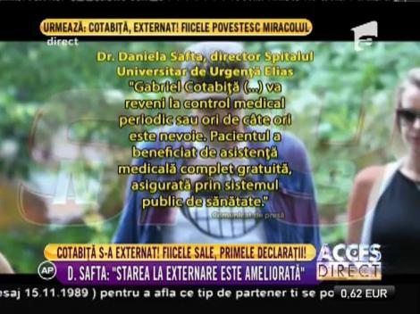 Gabriel Cotabiţă a fost externat!