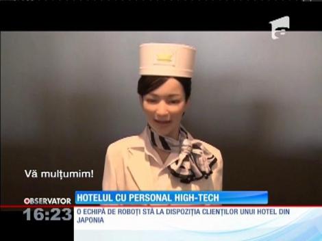 Hotel gestionat de roboți, în Japonia