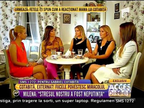 Fiicele lui Gabriel Cotabiţă: ”Tata este pe drumul cel bun”