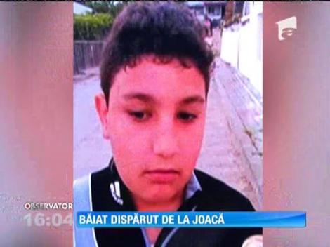 Băieţel de 10 ani dispărut de la joacă