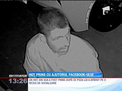 Un spărgător de case din SUA a fost prins cu ajutorul Facebook-ului
