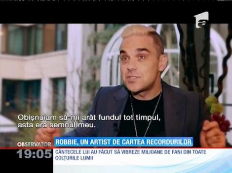 Viața lui Robbie Williams. Pe muzica lui s-au născut iubiri supreme