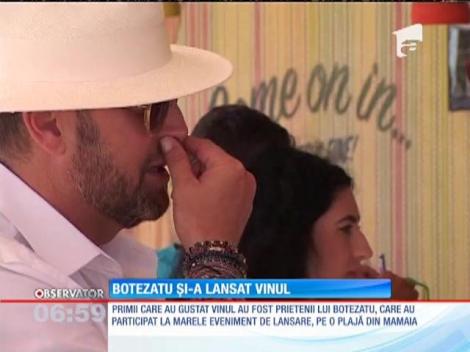 Cătălin Botezatu şi-a lansat o colecție de trei sortimente de vin