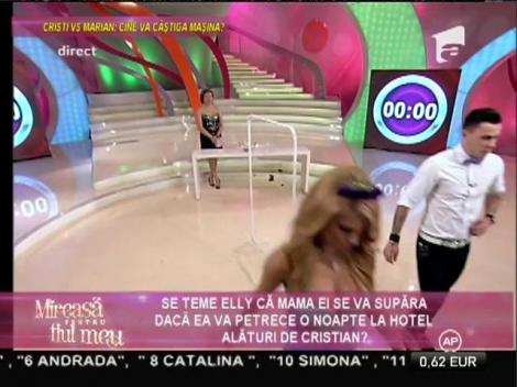 Elly, în lacrimi după a doua probă din cursa spre o noapte la hotel!