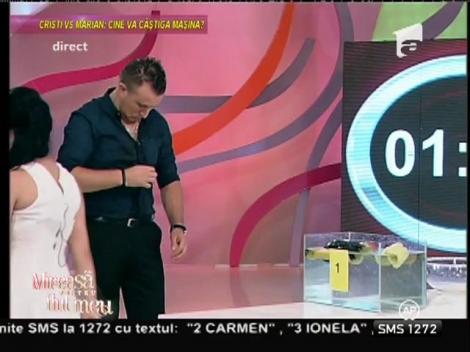 Proba "alimente plutitoare" s-a incheiat brusc! Teodor a spart acvariul!