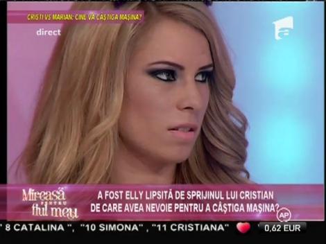 Elly, dezamăgită că între ea şi Cristian lipseşte comunicarea!