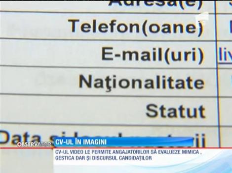 CV-ul clasic nu mai e la modă! Tot mai mulţi angajatori cer cv-uri video