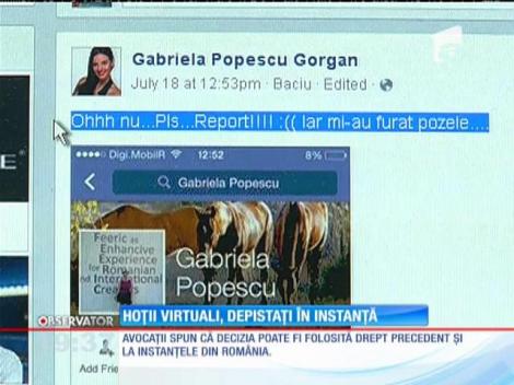 Hoții virtuali pot fi depistați în instanță