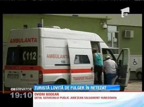 Turistă din Ungaria lovită de fulger în masivul Retezat