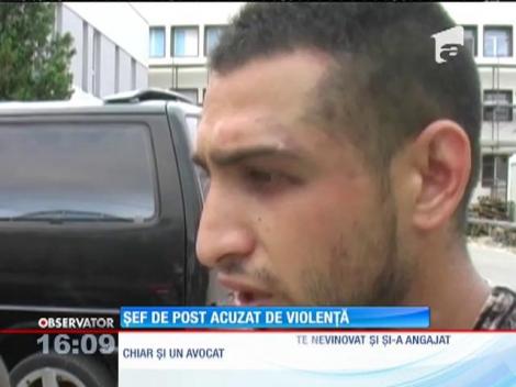 Șef de post, din județul Arad, acuzat de violență