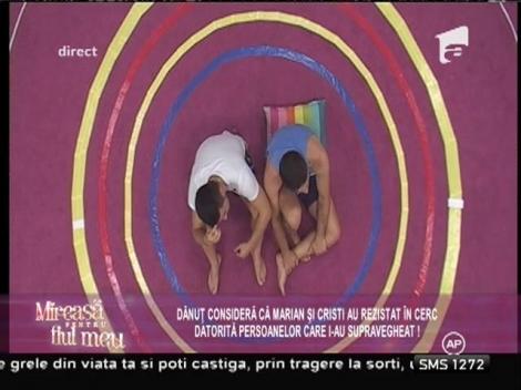 Dănuţ, replici acide! De ce au reuşit Cristi şi Marian să reziste şapte zile în cerc