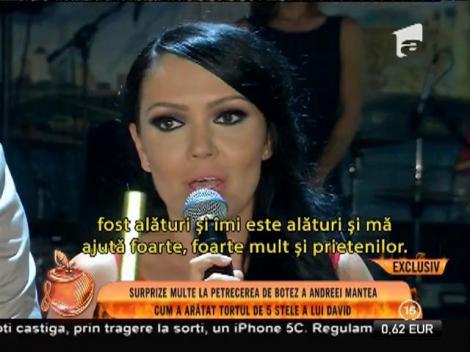 Tortul de 5 stele al lui David, fiul Andreei Mantea