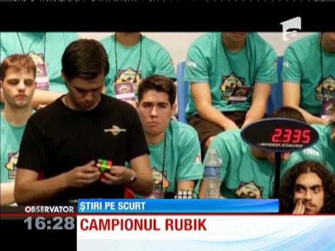 Un australian a câştigat Campionatul mondial de Cub Rubik