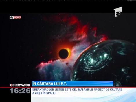 Un cunoscut om de știință și un magnat rus vor să găsească extratereștrii