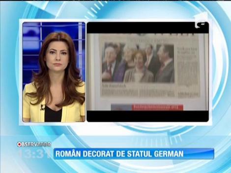 Un faimos istoric şi avocat de origine română a primit cea mai importantă decoraţie acordată de Germania