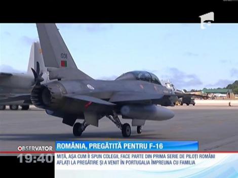 România, pregătită pentru avioanele F-16