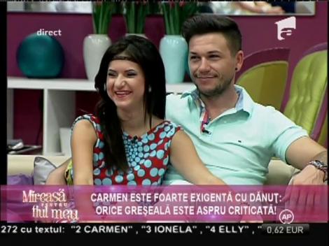 Carmen, supărată foc pe Dănuţ! Ce s-a întâmplat între aceştia